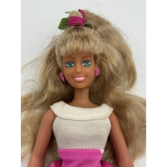 Lookin' Smart 11.5" Maxi Doll by Hasbro‎ 1987 Vinyl Figure Blonde Hair Vintage - Picture 1 of 8